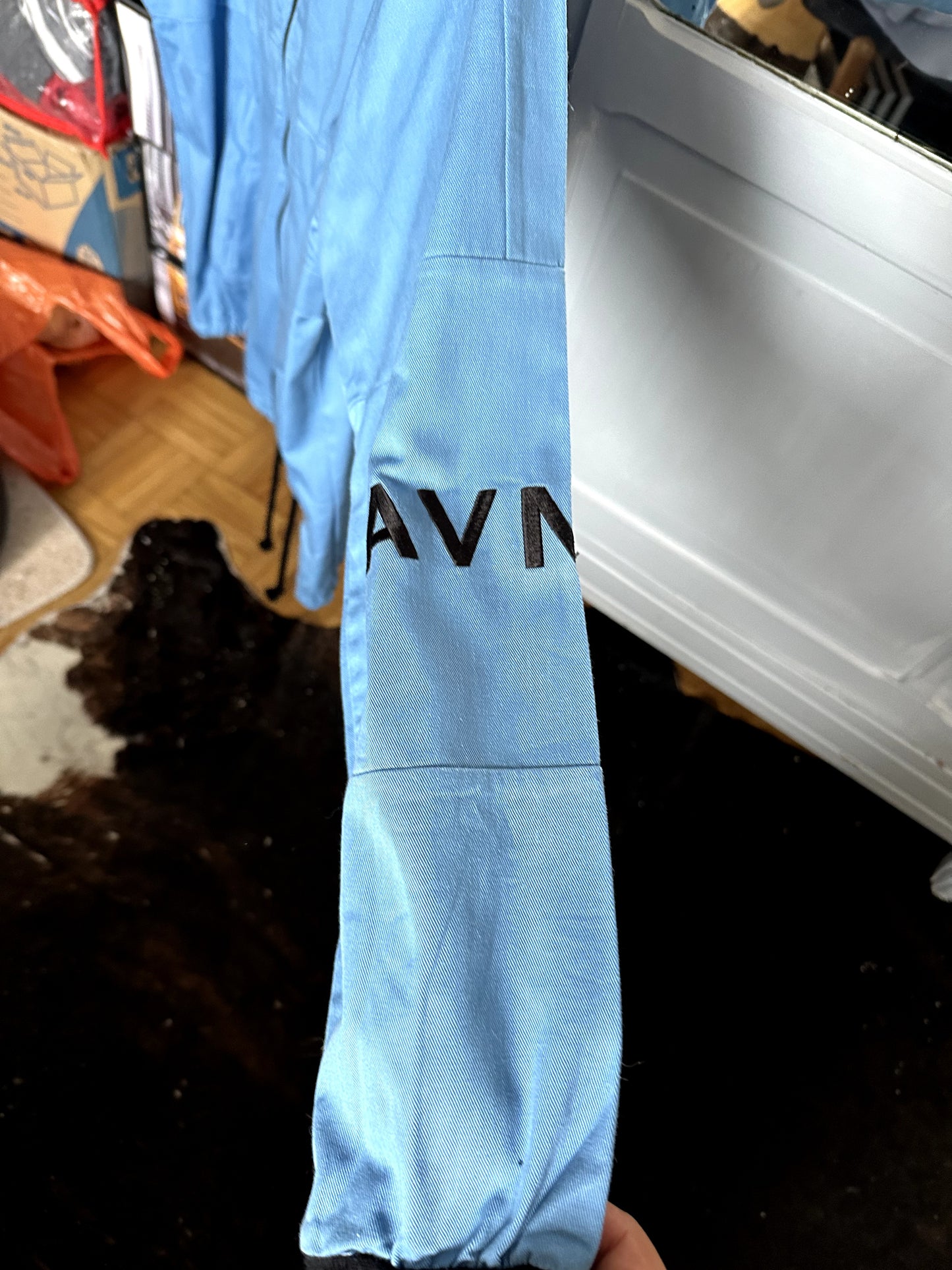 LIVE Veste bleu cyan en coton bio