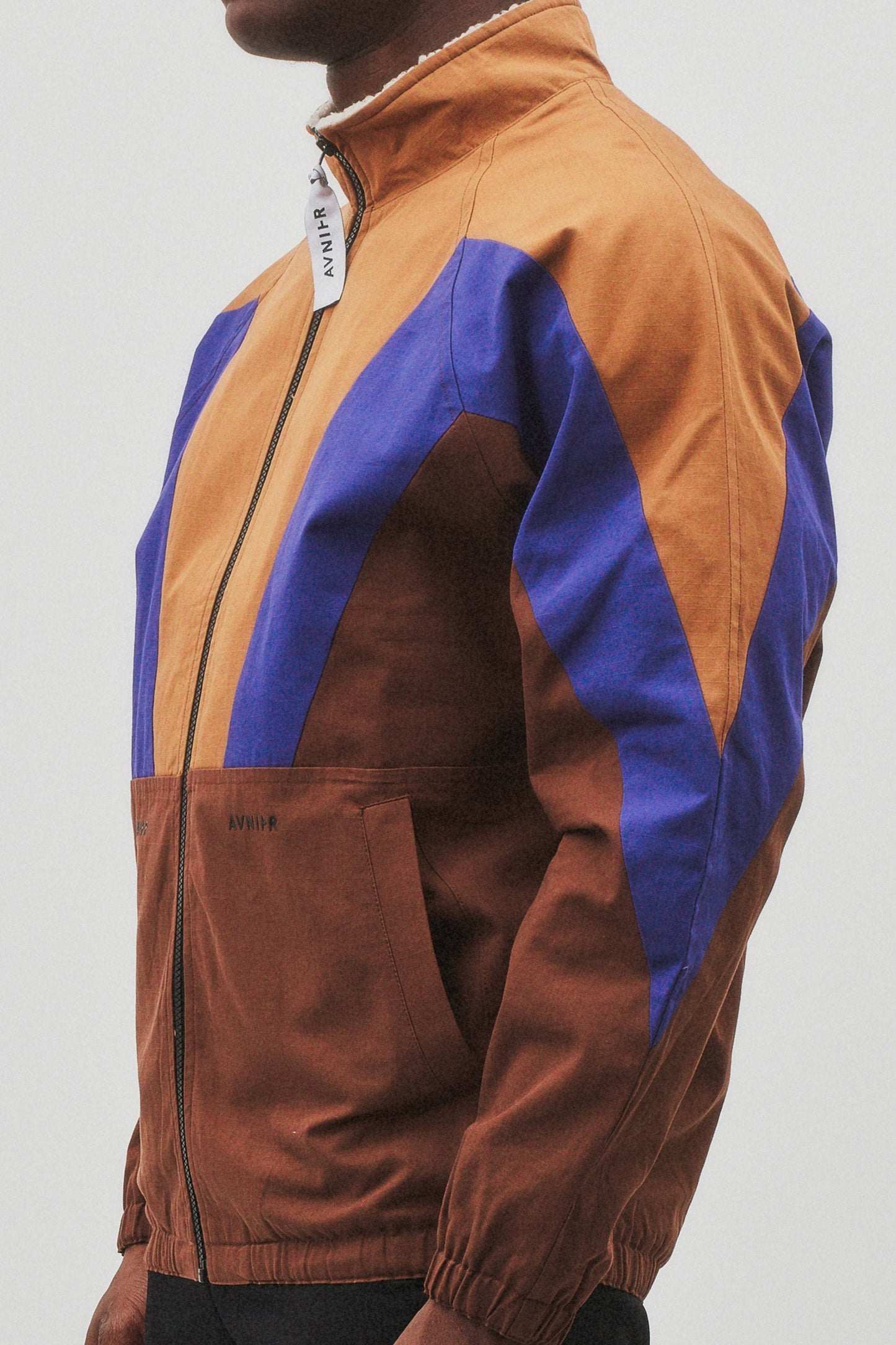 AVNIER Aposematic track top Brown Earth - ALPHA FW20