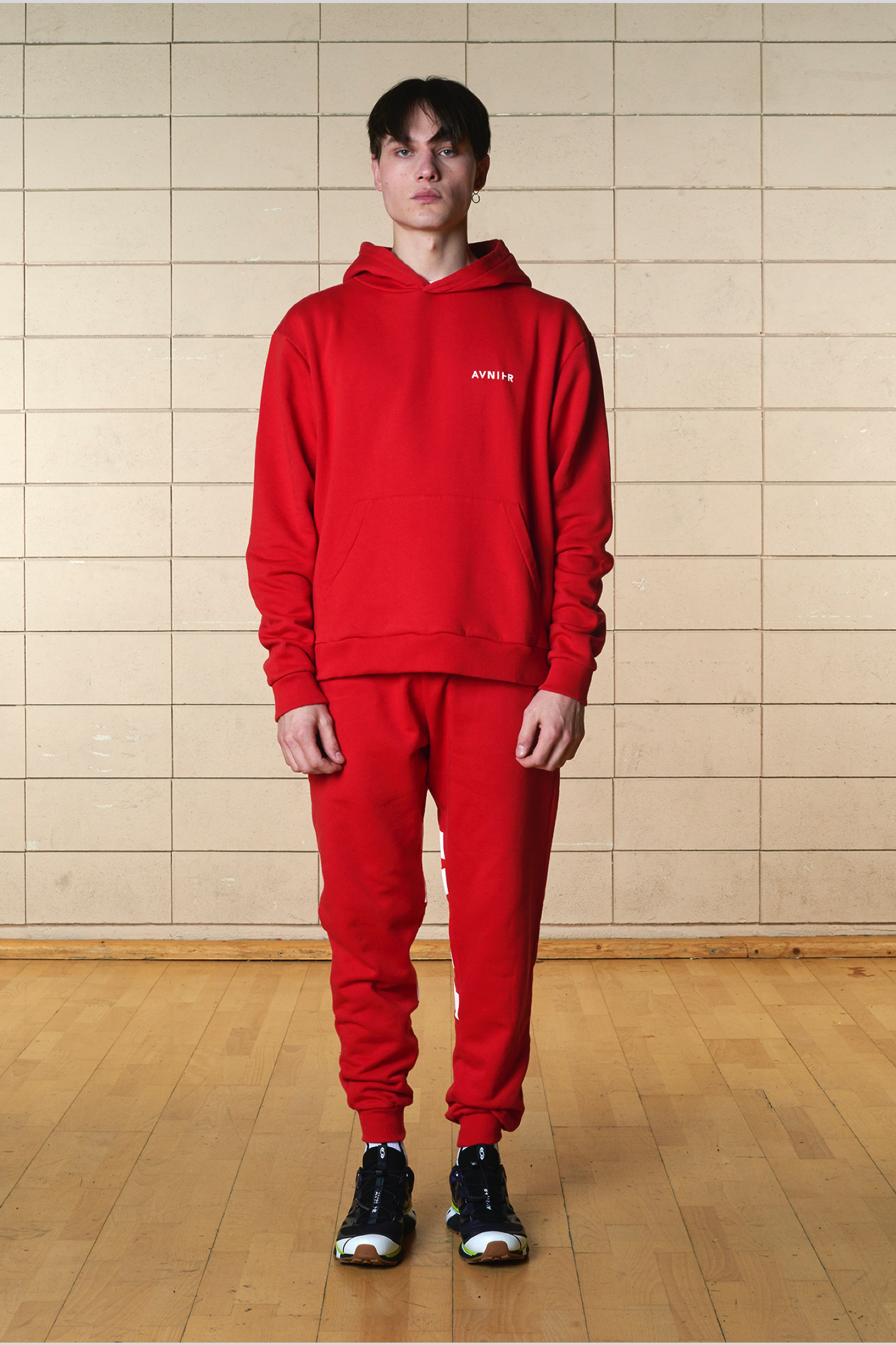 Avnier Red full vertical jogging
