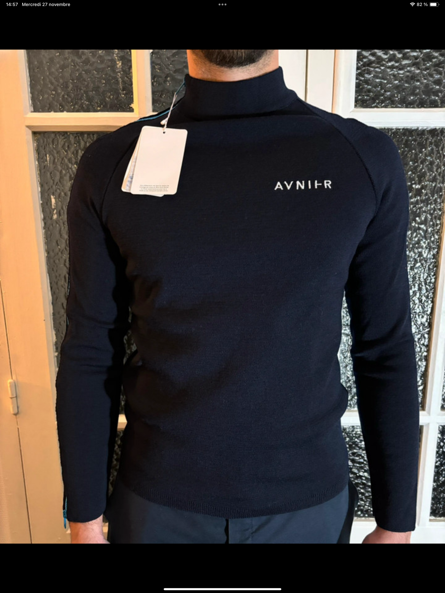 Avnier x Saint James Pull ALLENVEY 100% laine