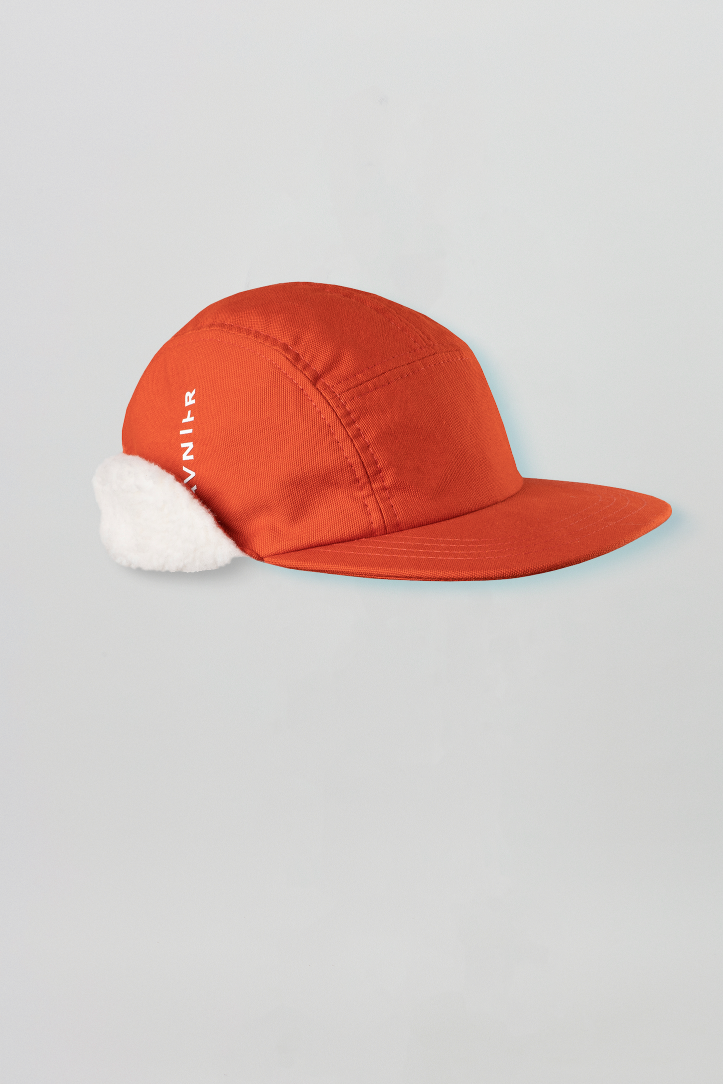 Sherpa Fleece cap Organic cotton Toxic Orange