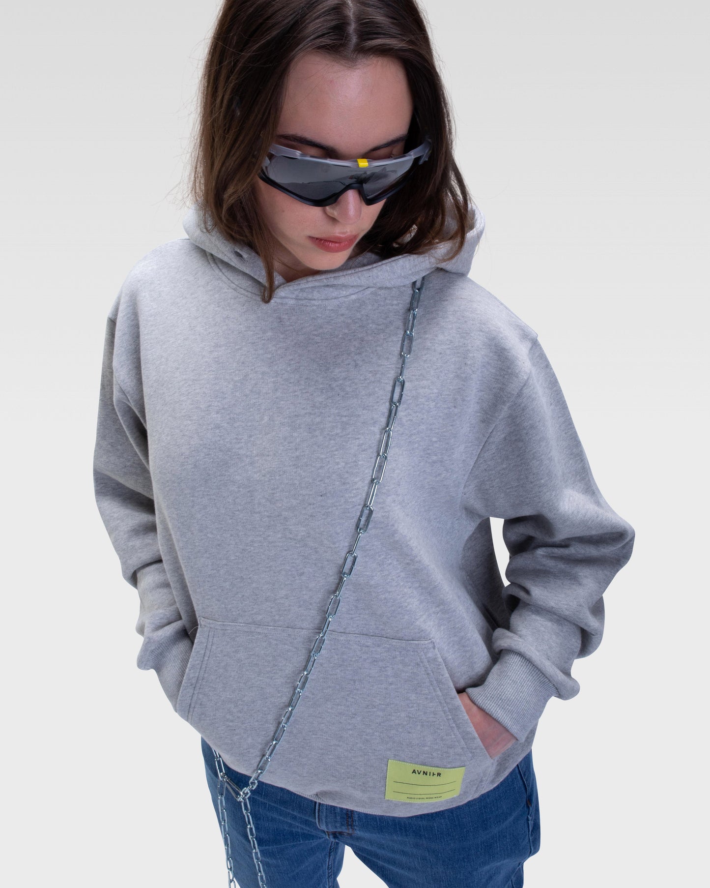 hoodie-onset-v-gris-avnier-civilisation-5-silhouette-face - Gris