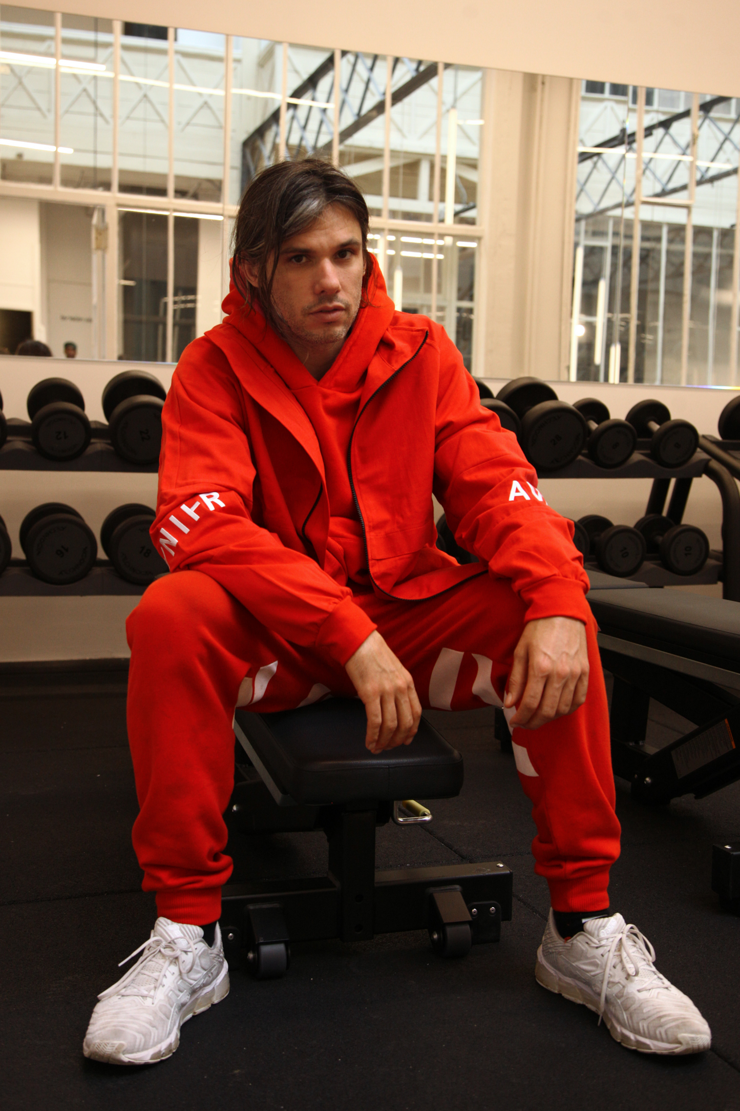 Avnier Red full vertical jogging
