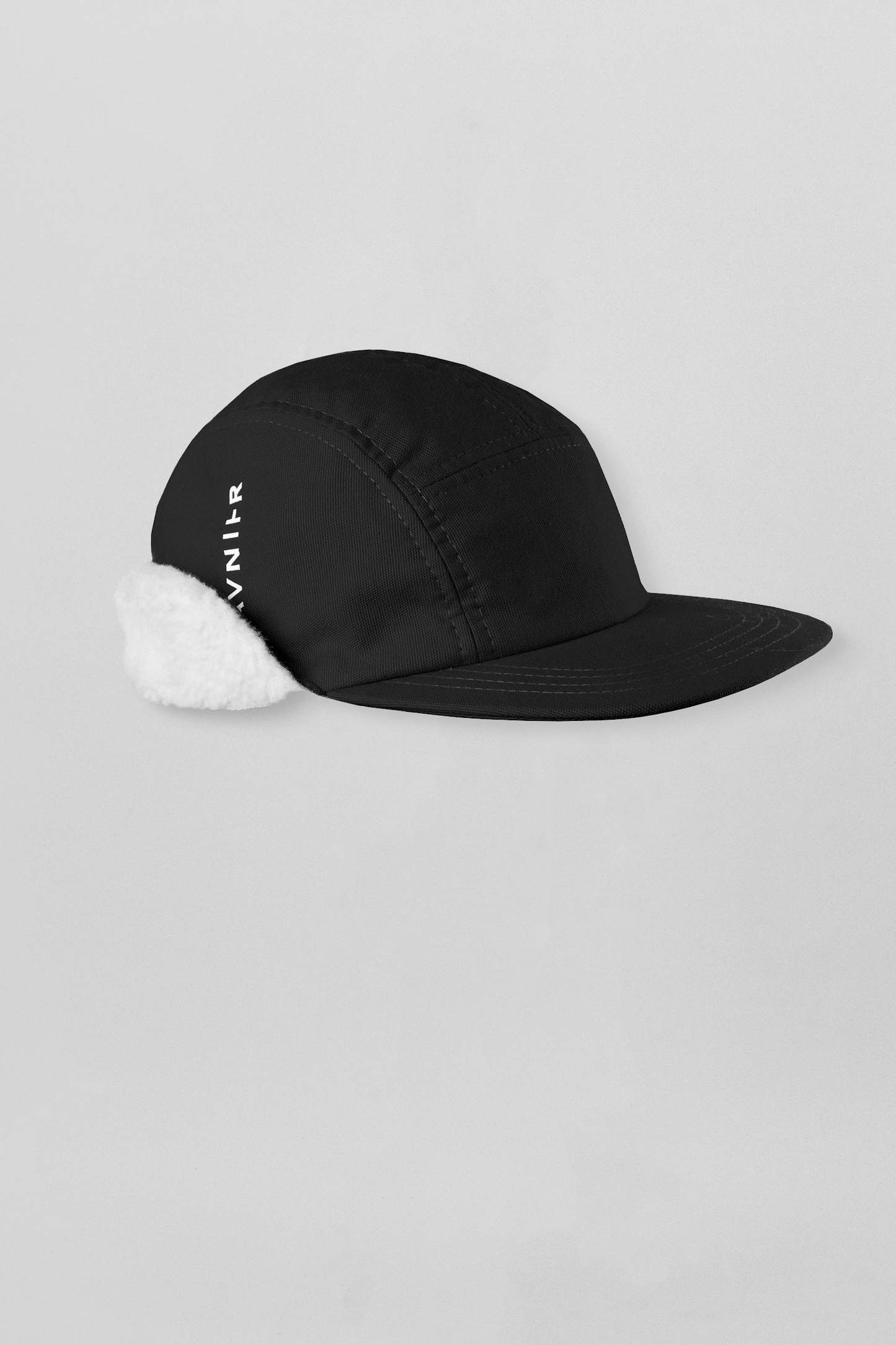 Sherpa Fleece cap Organic Cotton Black Deep space