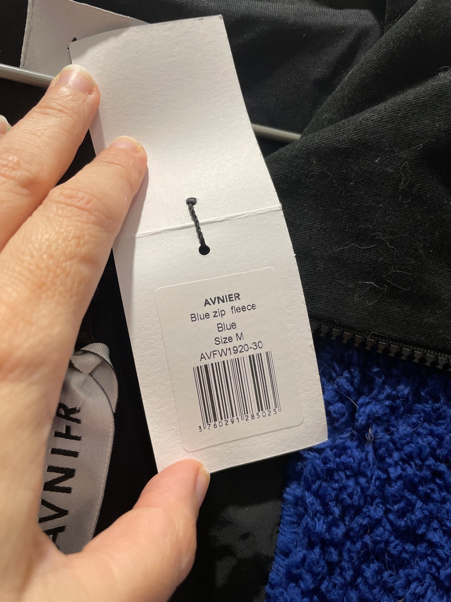 Blue Fleece Jacket