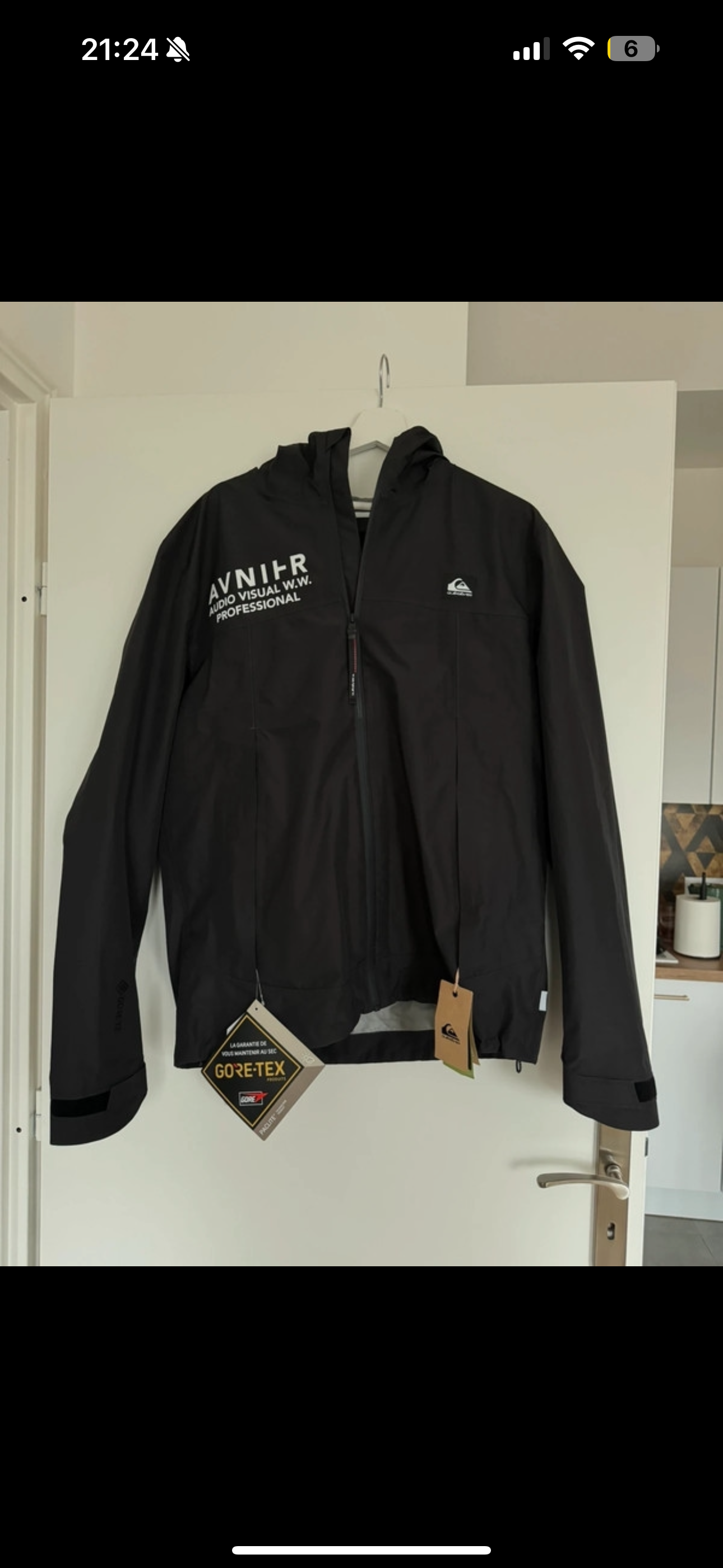 Tech Jacket QUIKSILVER x AVNIER Intercut