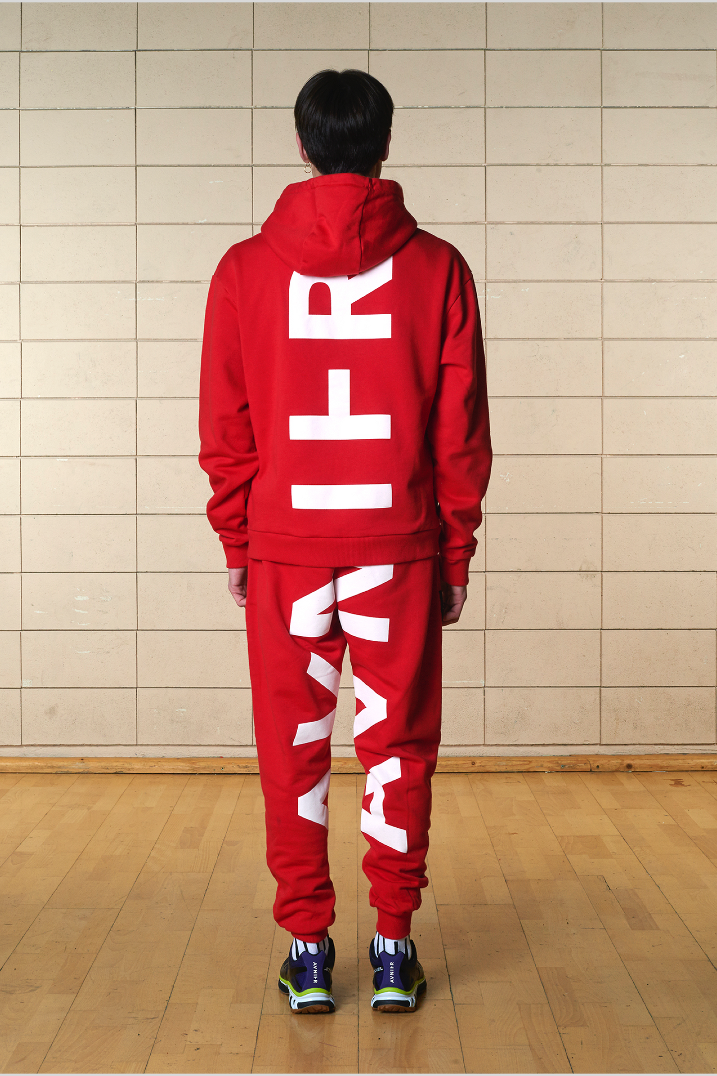 Avnier Red full vertical jogging