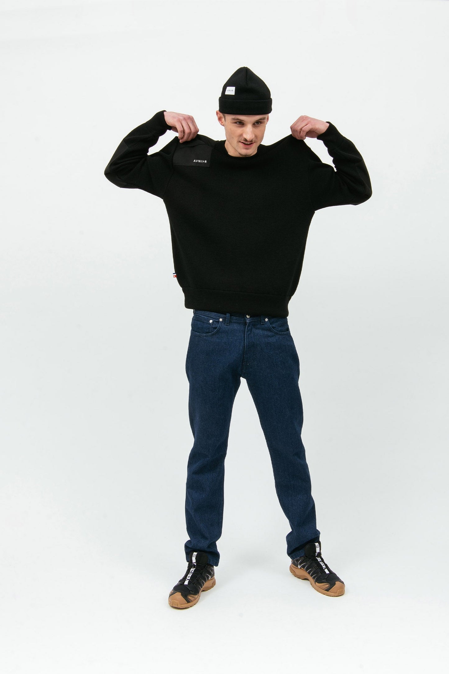 CITIZEN-BAND - Pull 100% laine vierge - Fabriqué en France