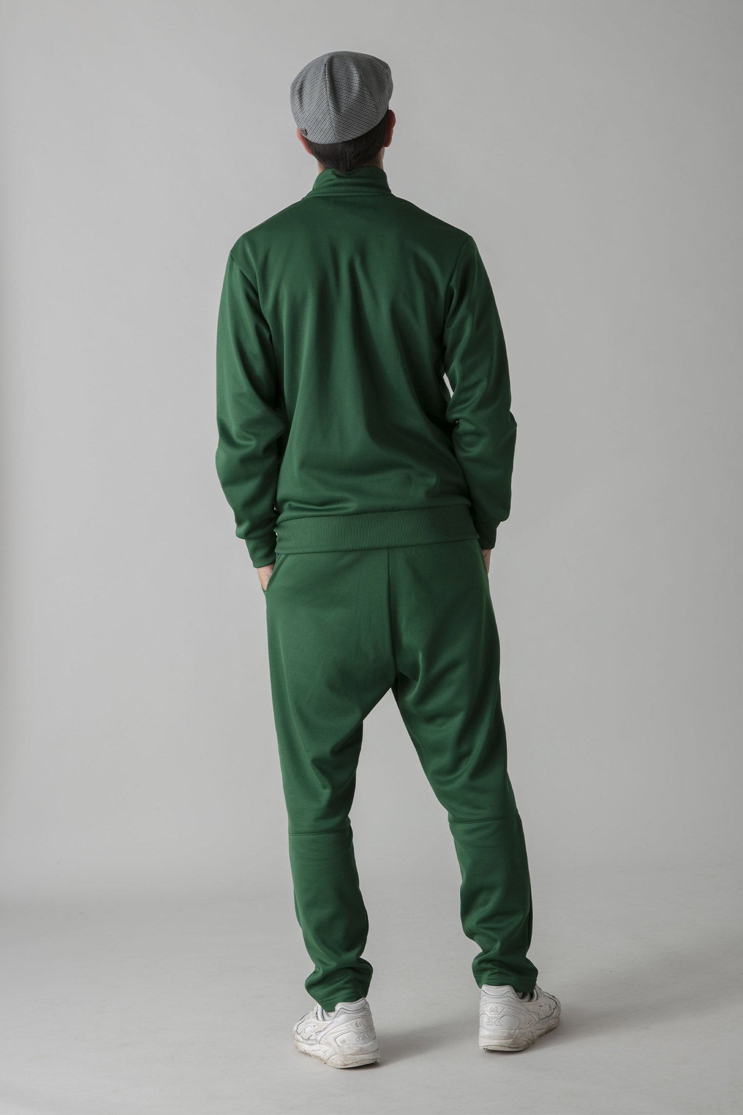 STUDIO - Veste vert sapin en coton bio et polyester recyclé