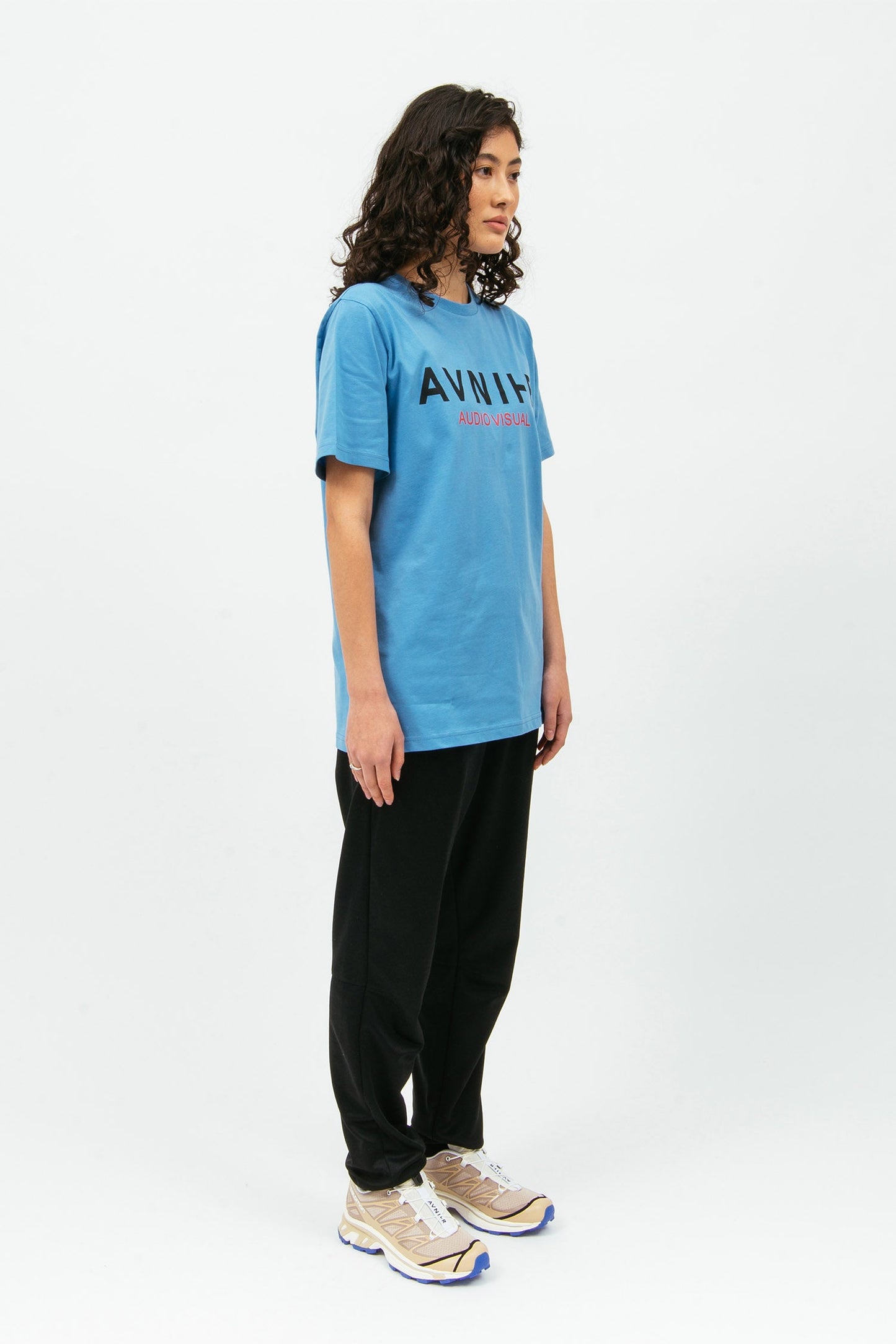 AVNIER - CODA - Jogging noir en coton bio et polyester recyclé