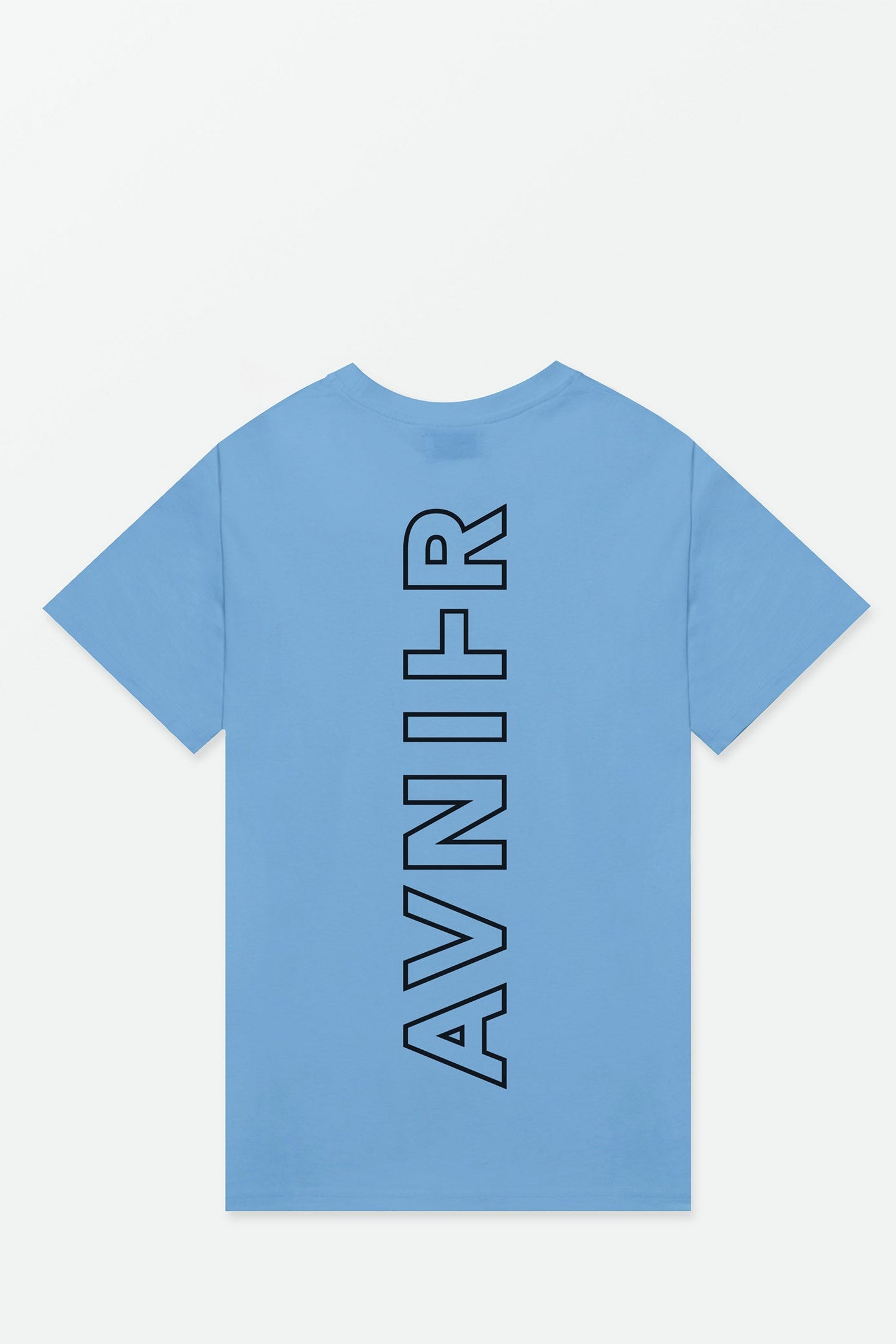 SOURCE VERTICAL - T-shirt bleu cyan en coton bio