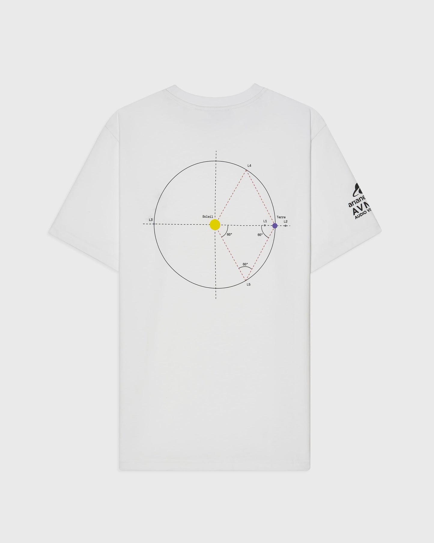 T-shirt SOURCE JAMES WEBB TELESCOPE - ARIANEGROUP x AVNIER