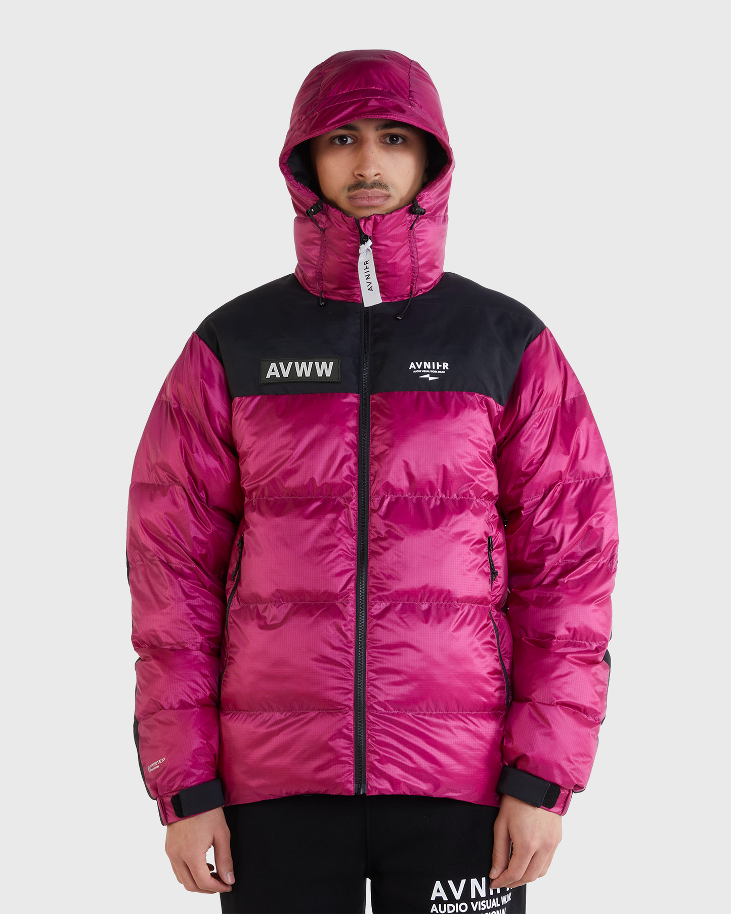 Avenir-marque-orelsan-doudoune-symphony-rose-silhouette-face-2 - Fuchsia nebuleux