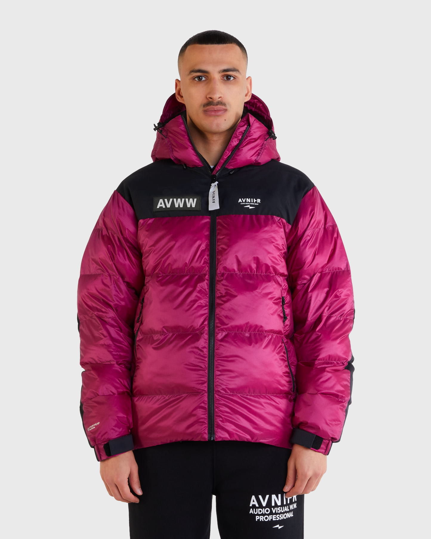 Avenir-marque-orelsan-doudoune-symphony-rose-silhouette-face - Fuchsia nebuleux