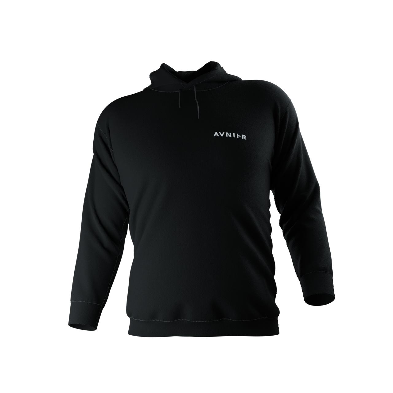 Full vertical rainbow hoodie