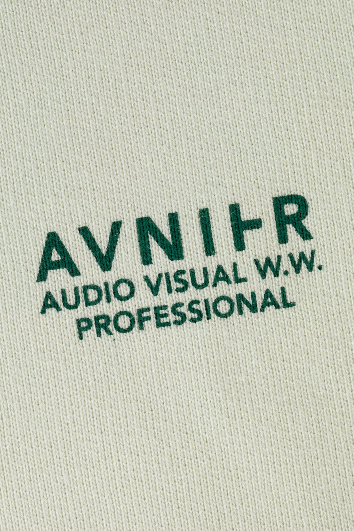 AVNIER_ ONSET PROFESSIONAL - Hoodie vert pastel en coton bio