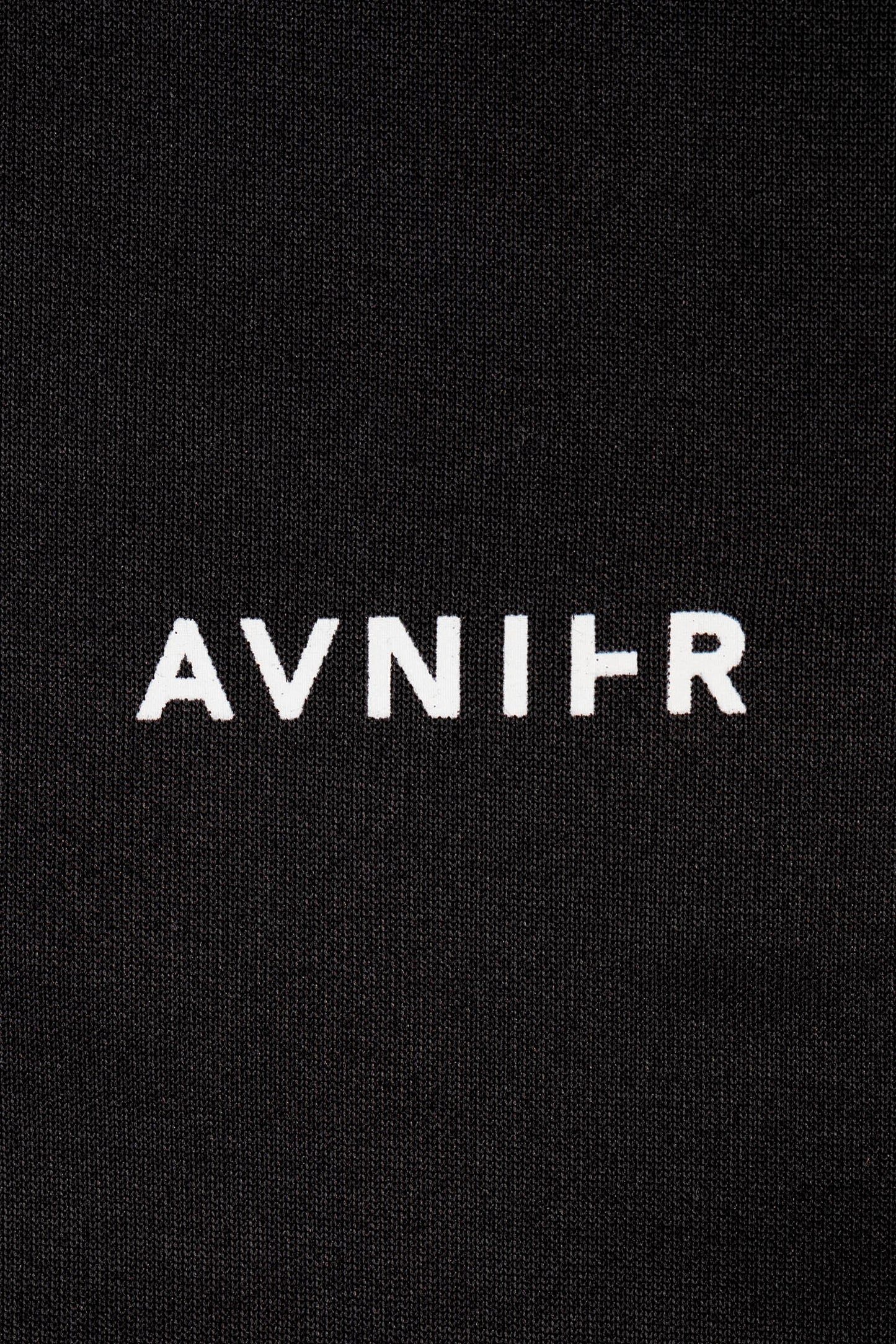 AVNIER - CODA - Jogging noir en coton bio et polyester recyclé