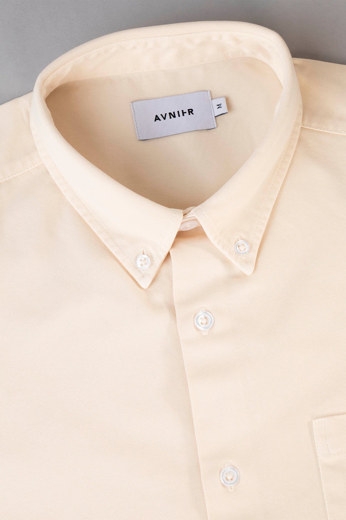 AVNIER - CUT OFF - Chemise blanc cassé en coton bioAVNIER - CUT OFF - Chemise blanc cassé en coton bio