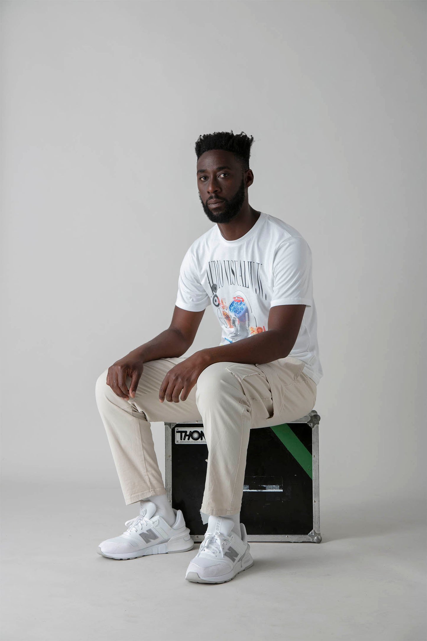 AVNIER - SOURCE ÉMOTIONS - T-shirt blanc en coton bio