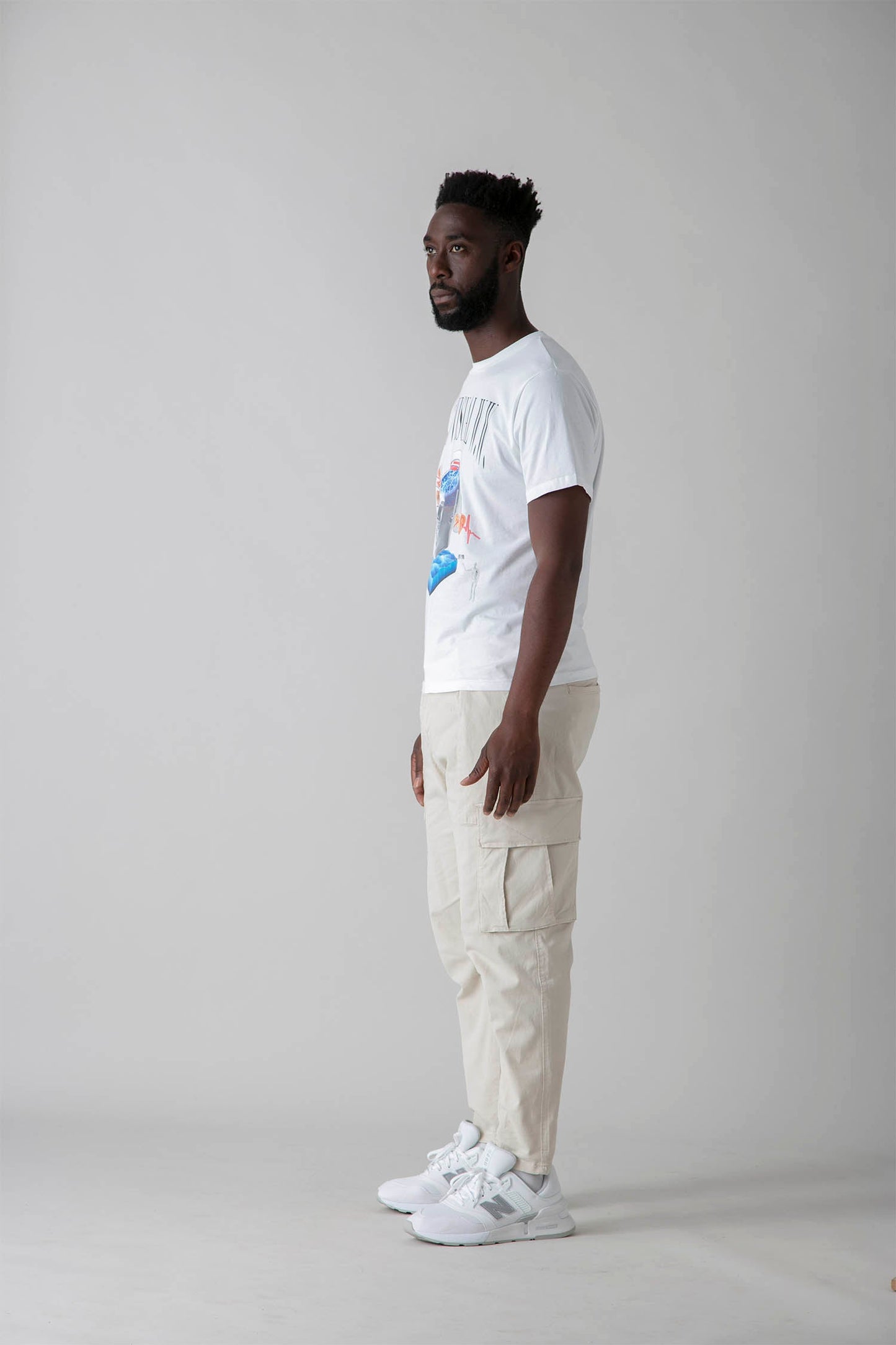 AVNIER - SOURCE ÉMOTIONS - T-shirt blanc en coton bio