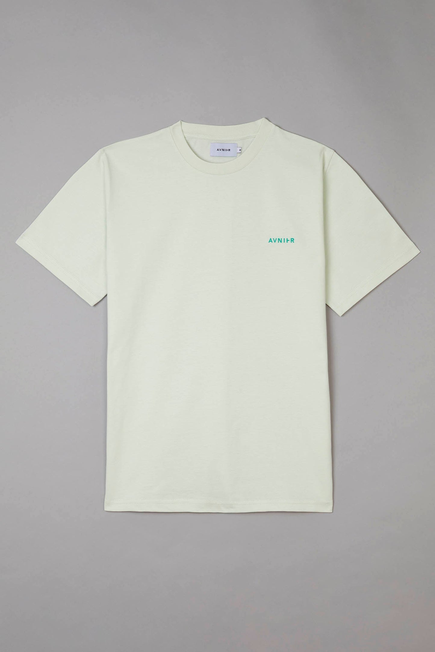 AVNIER - SOURCE - T-shirt vert pastel en coton bio