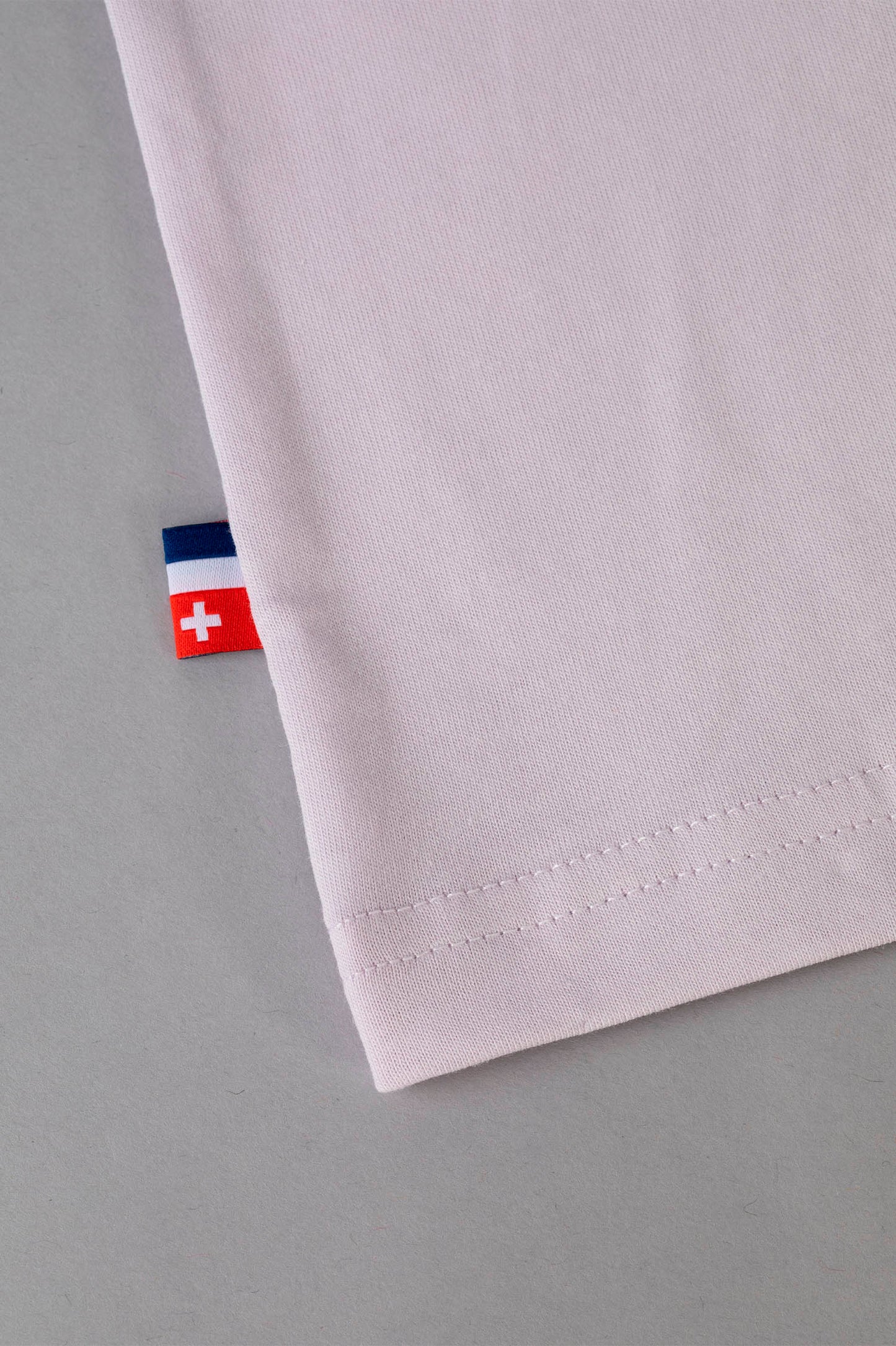 AVNIER - SOURCE VERTICAL - T-shirt violet lavande en coton bio