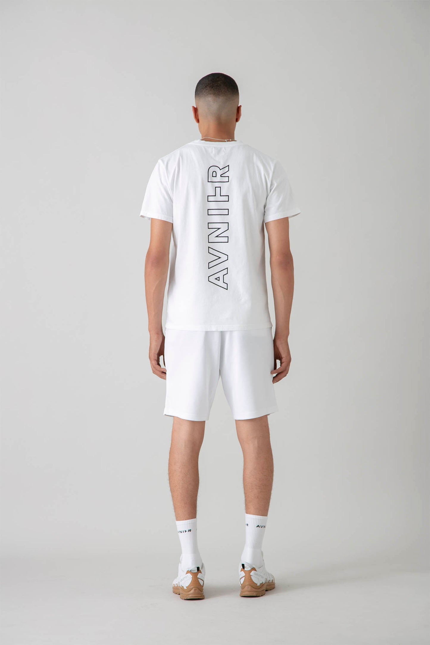AVNIER - SOURCE VERTICAL - T-shirt blanc en coton bio