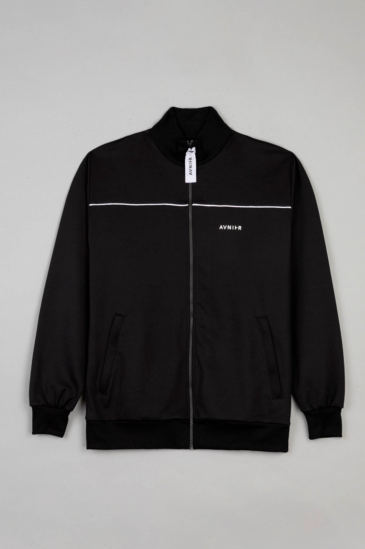 AVNIER - STUDIO - Veste noire en coton bio et polyester recyclé
