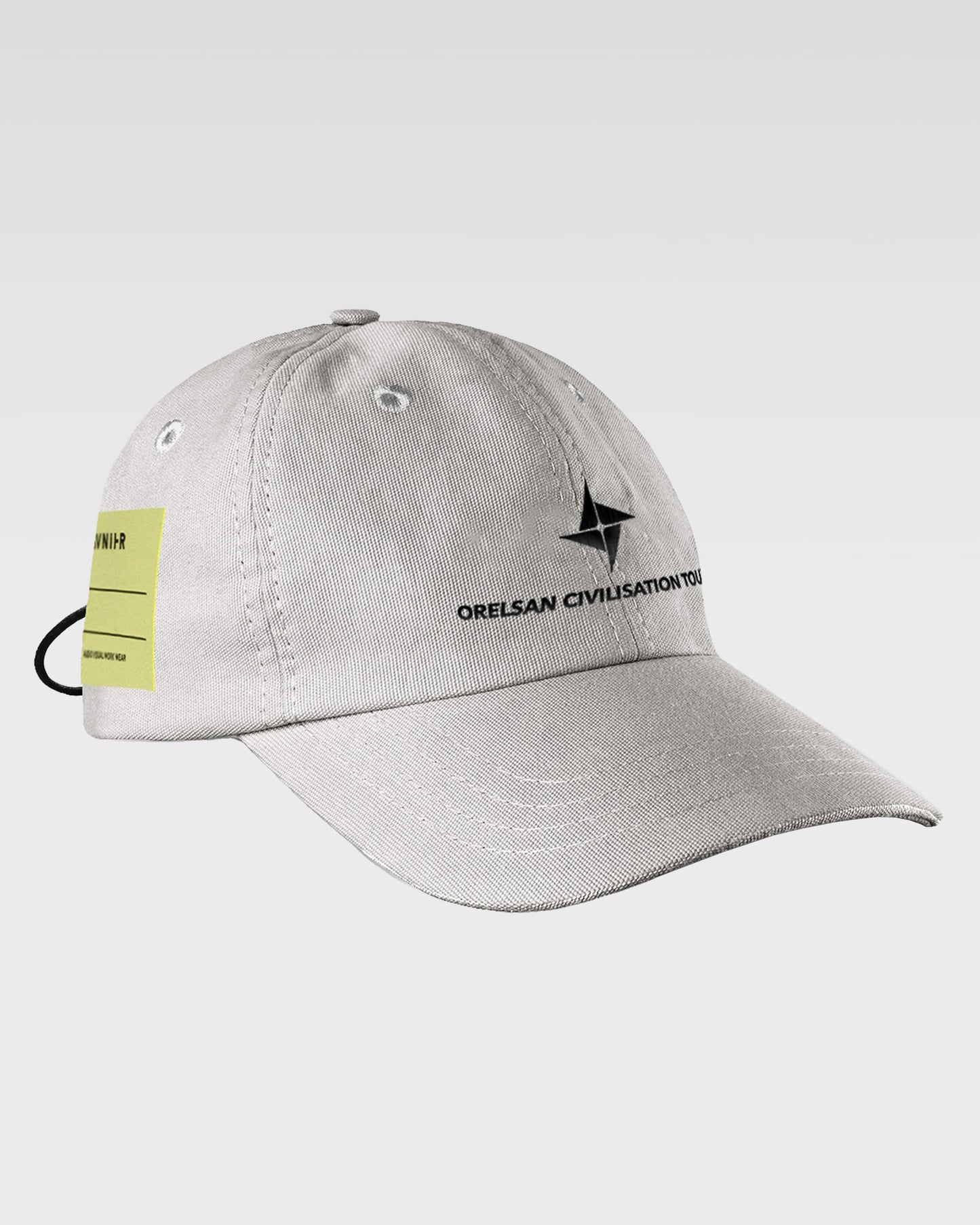 avnier-x-civilisation-crew-casquette-grise-en-coton-bio-avnier-orelsan-2-packshot-face - gris