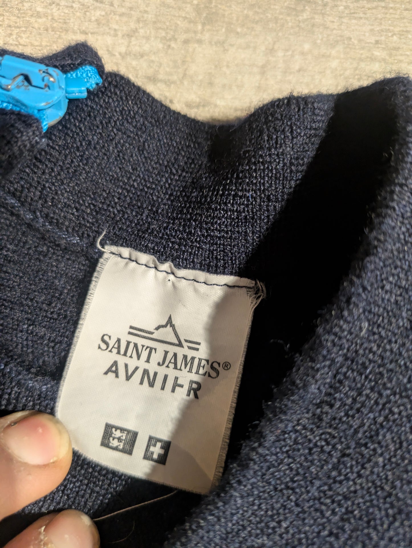 Avnier x Saint James Pull ALLENVEY 100% laine