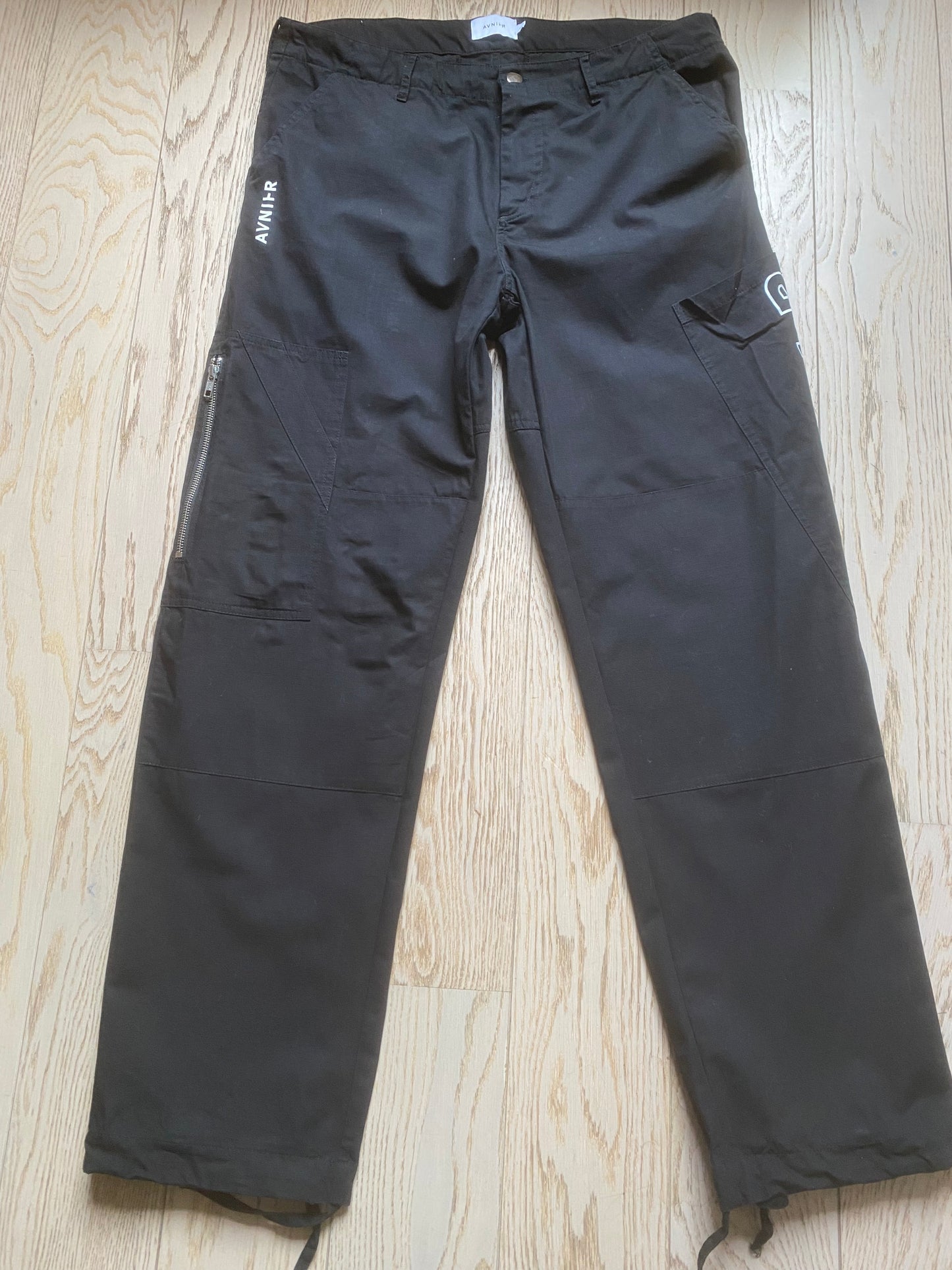 Black cargo pants