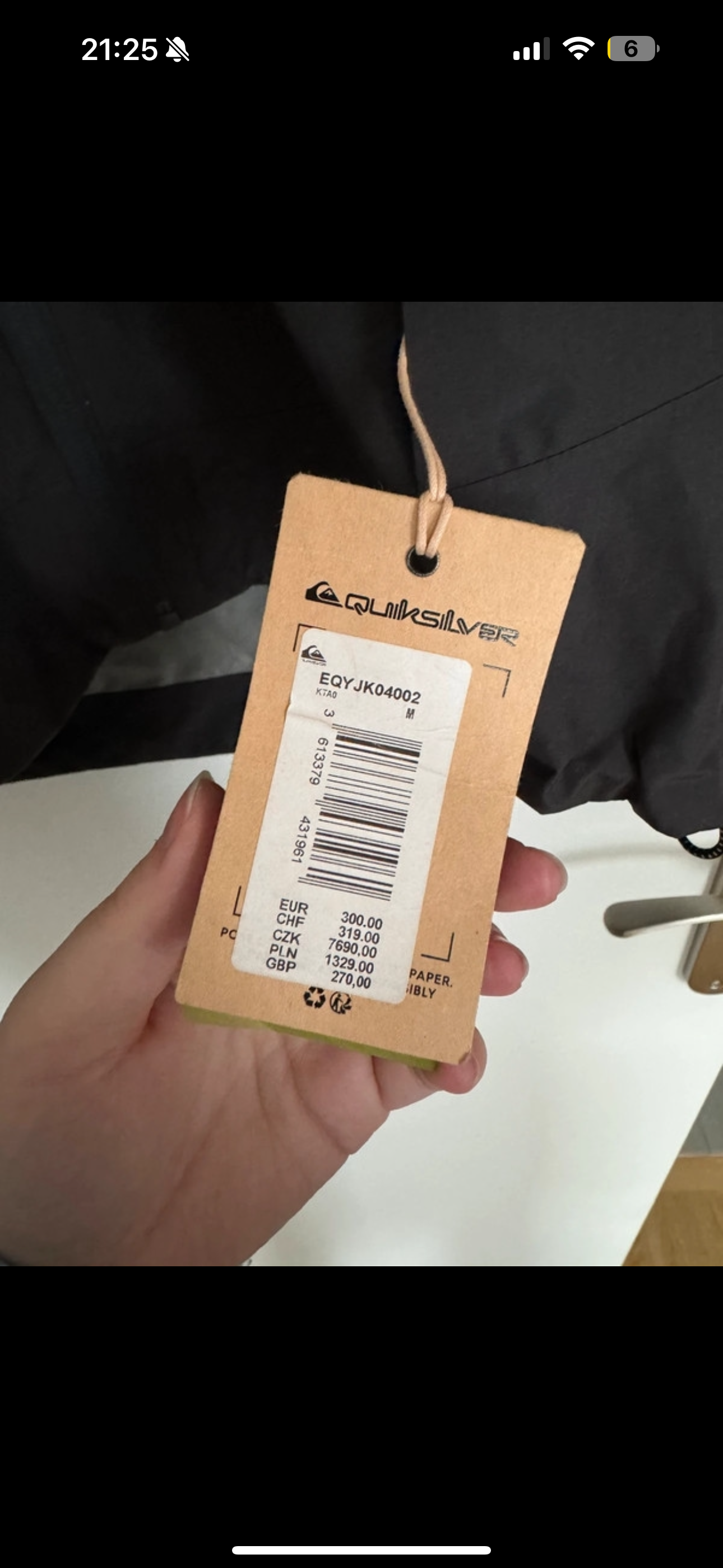 Tech Jacket QUIKSILVER x AVNIER Intercut