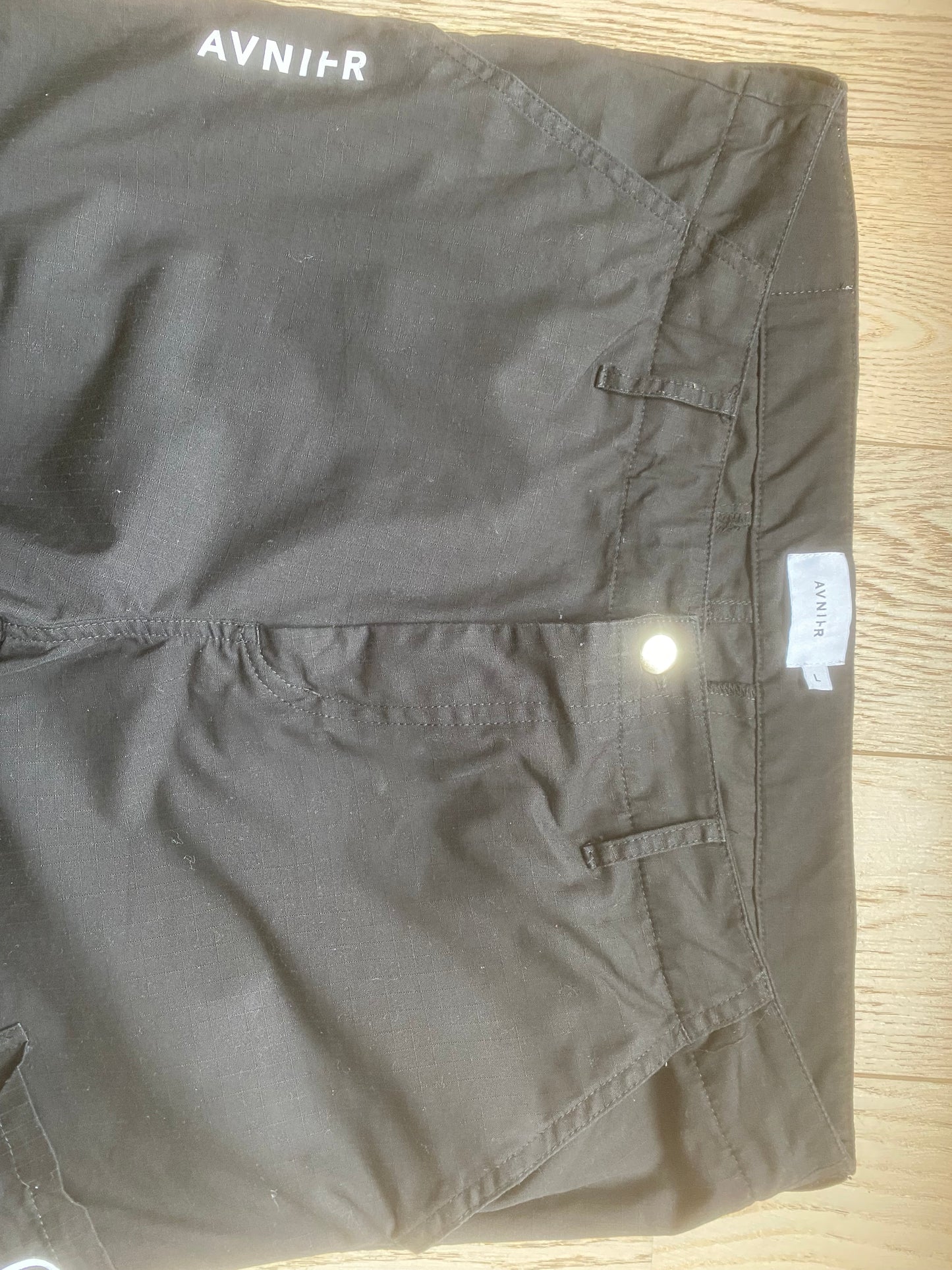Black cargo pants