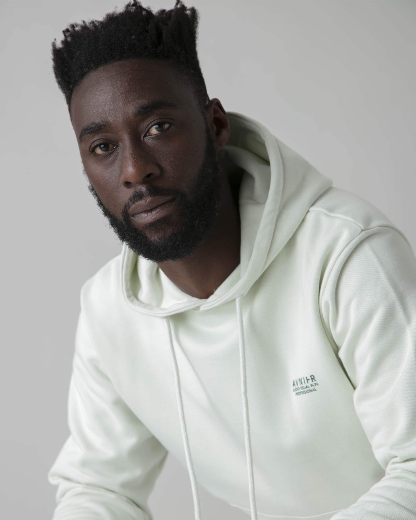 HOODIE ONSET - Pastel Green Professional - AVNIER
