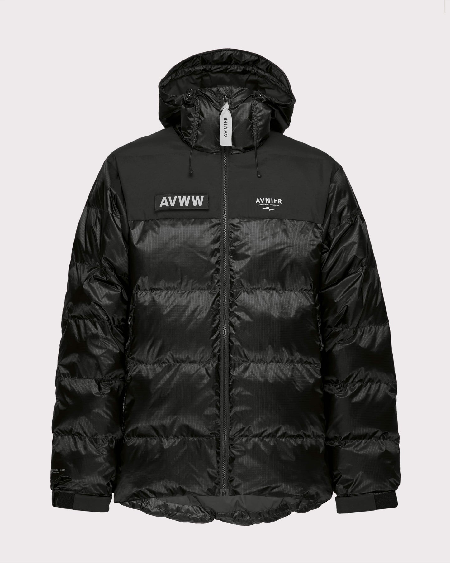 puffer-jacket-symphony-black-avnier-marque-orelsan-2-packshot-face - noir