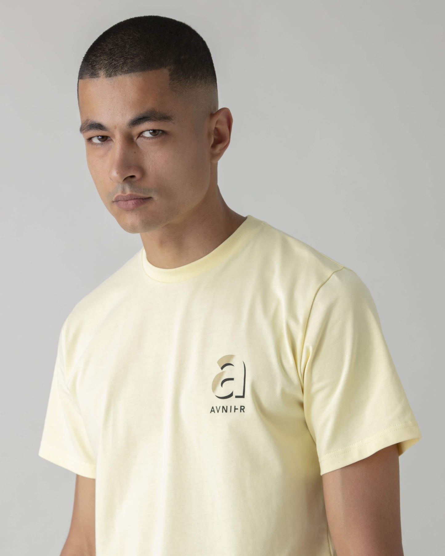 T-shirt SOURCE Pastel Yellow A Cinema