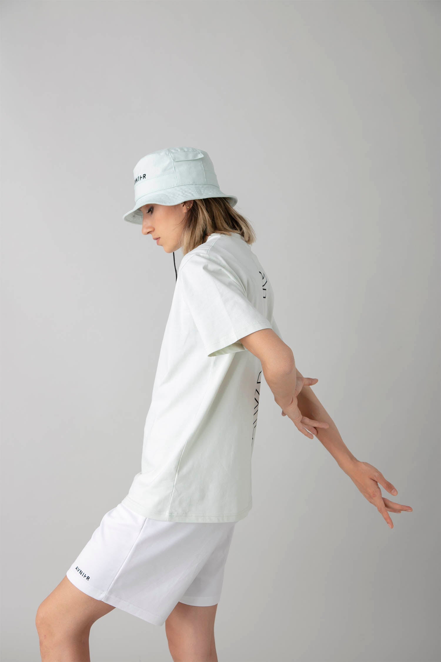 AVNIER - TRAVELLING - Bob vert pastel en coton bio