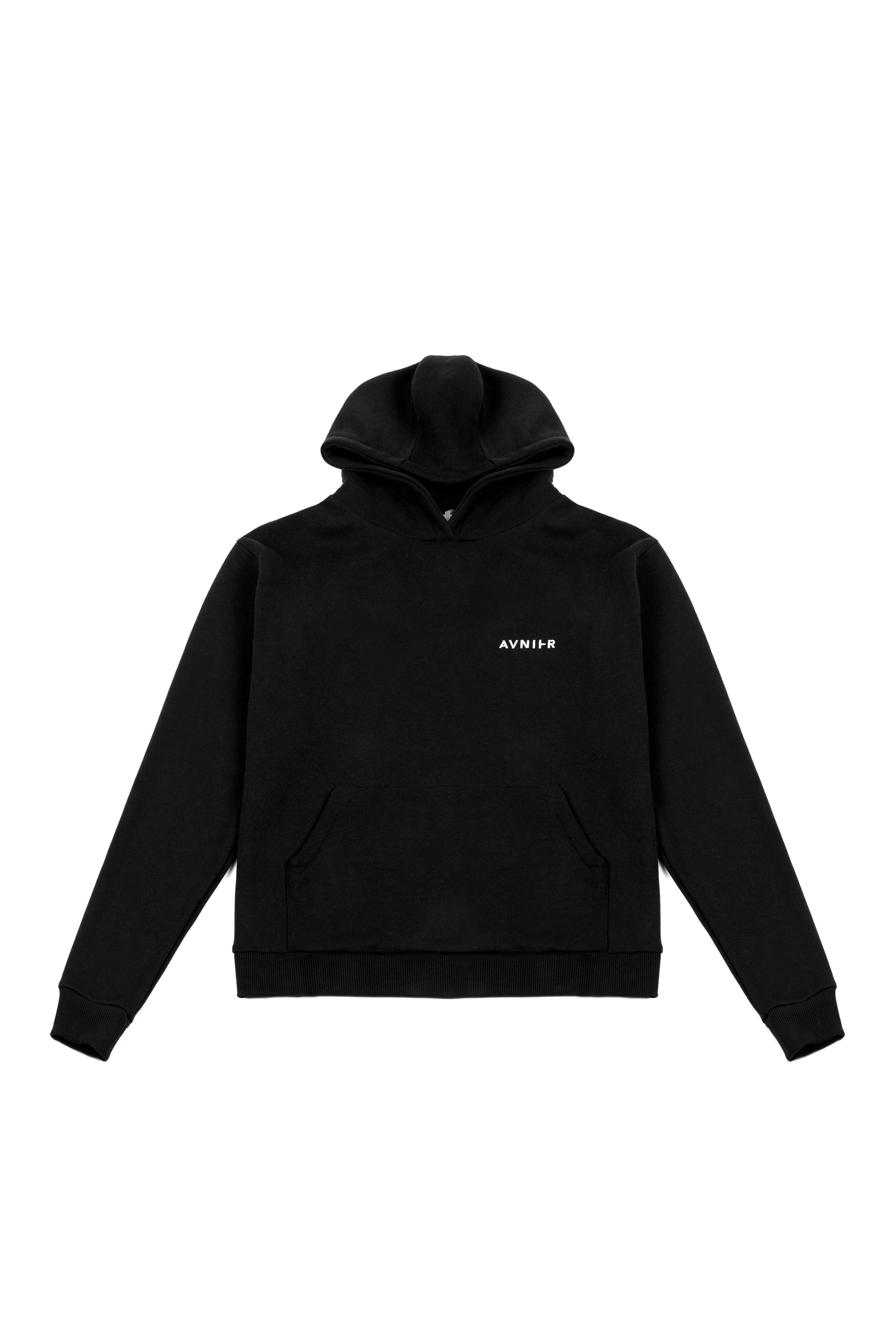 Full vertical hoodie packshot front