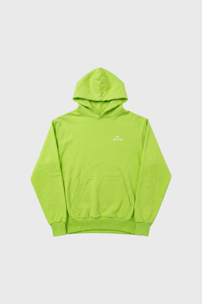 Hoodie onset lime green