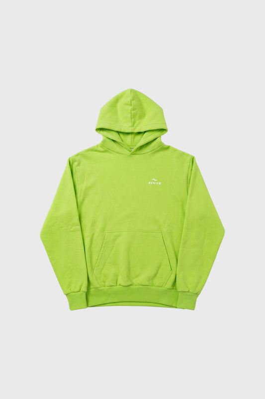 Hoodie onset lime green