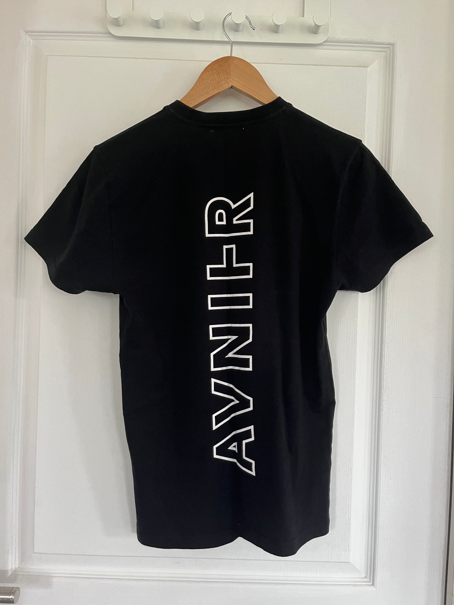 SOURCE VERTICAL  T-shirt noir en coton bio OLD WEBSITE