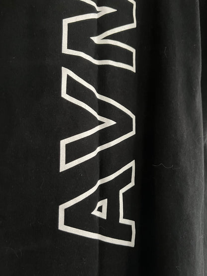 SOURCE VERTICAL  T-shirt noir en coton bio OLD WEBSITE