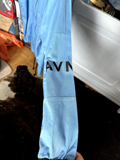 LIVE  Veste bleu cyan en coton bio