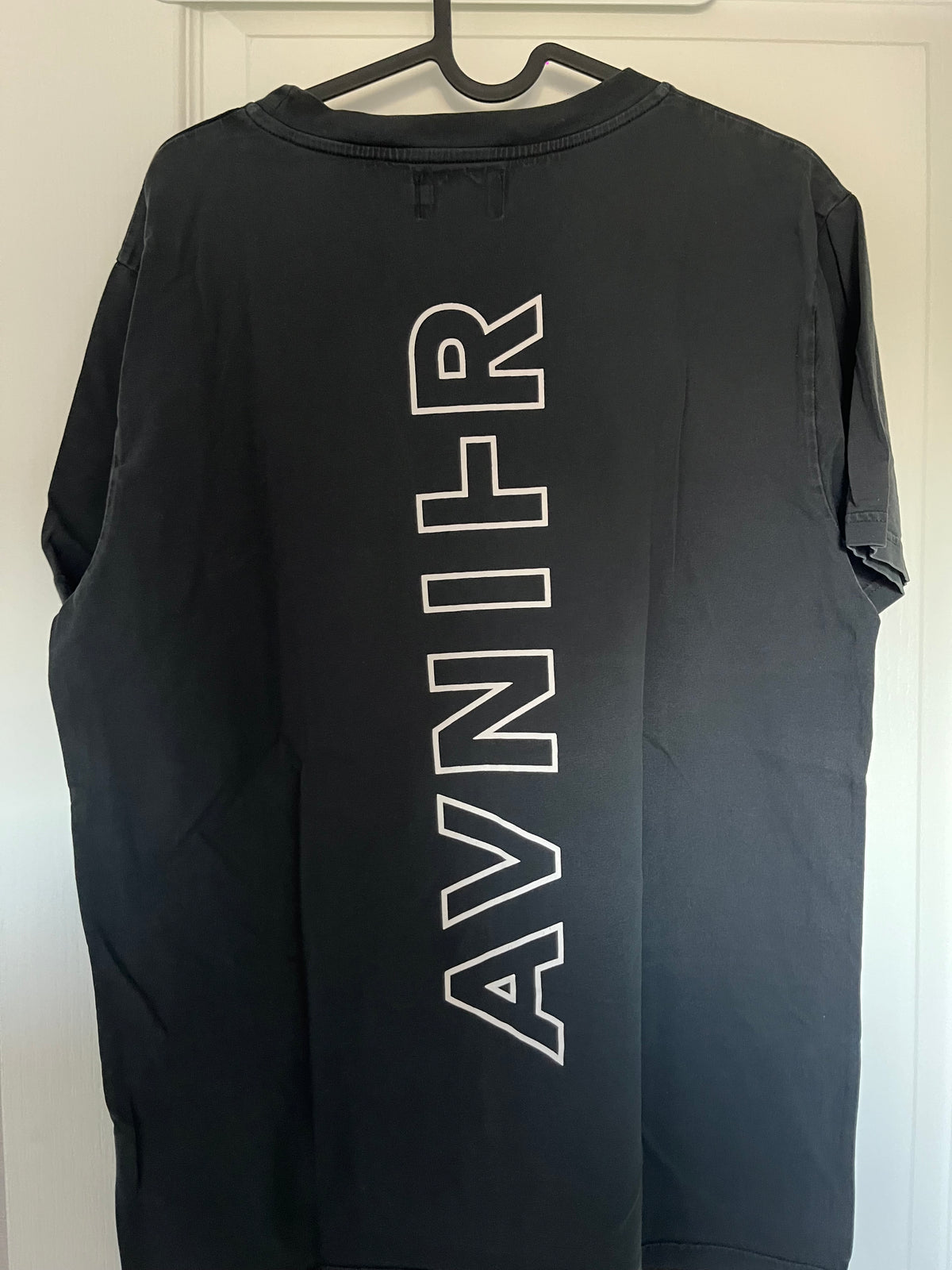 SOURCE VERTICAL  T-shirt noir en coton bio OLD WEBSITE