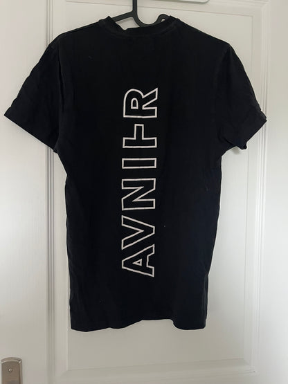 SOURCE VERTICAL  T-shirt noir en coton bio