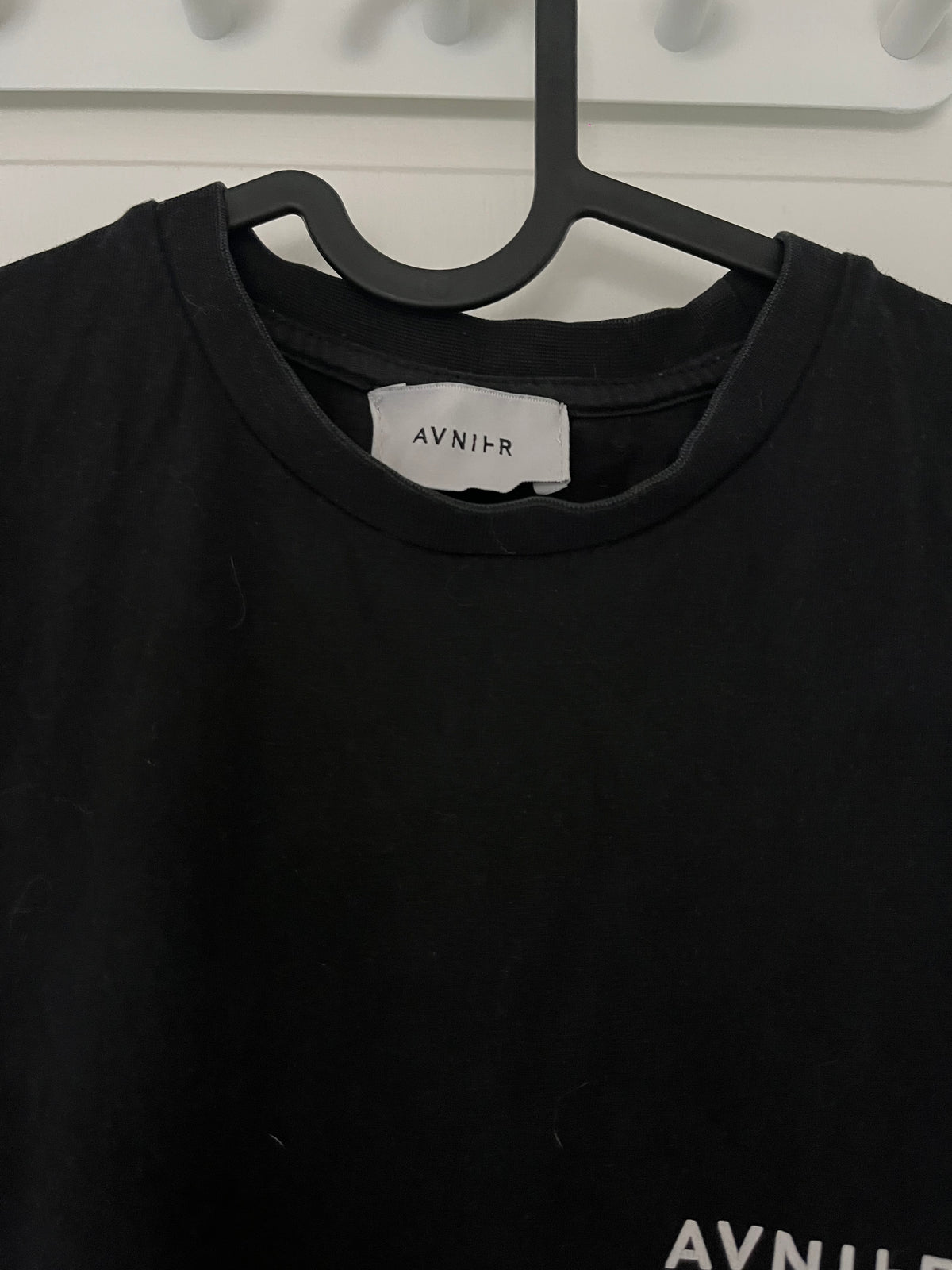 SOURCE VERTICAL  T-shirt noir en coton bio