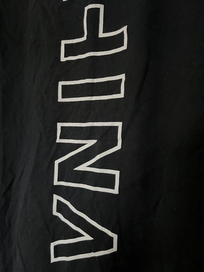 SOURCE VERTICAL  T-shirt noir en coton bio