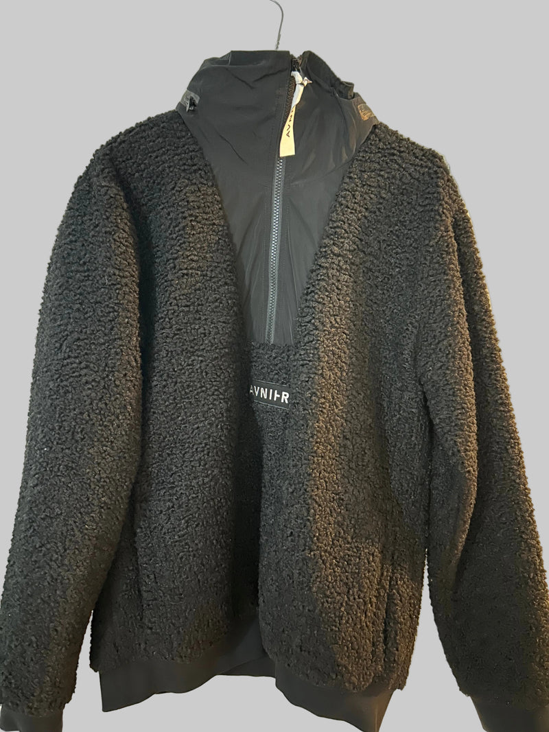 Sweat-shirt black fleece M
