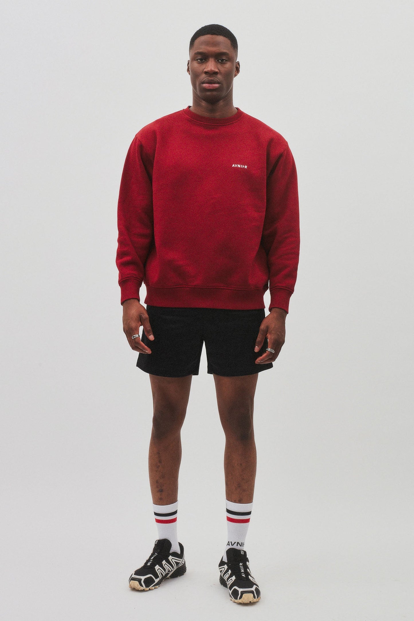 Avnier-Encore-Crewneck-rouge