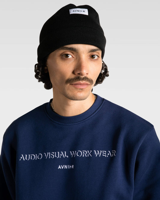 beanie-onetake-noir-avnier-sebastian-strappazzon - noir